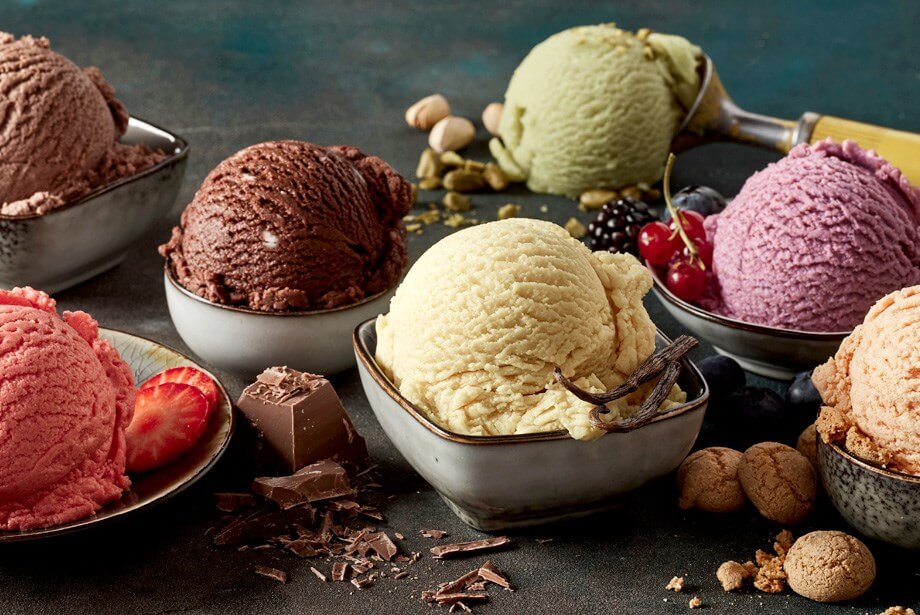 ICE CREAM, DESSERTS, FROZEN YOGHURT AND OTHER FROZEN DELICACIES